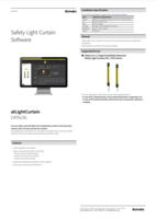 AUTONICS ATLIGHTCURTAIN CATALOG ATLIGHTCURTAIN: SAFETY LIGHT CURTAIN SOFTWARE